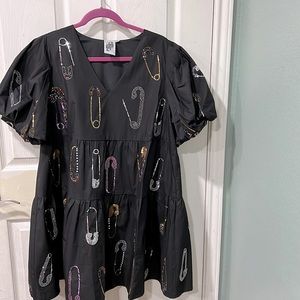 Queen Of Sparkles SAFETY PIN DRESS